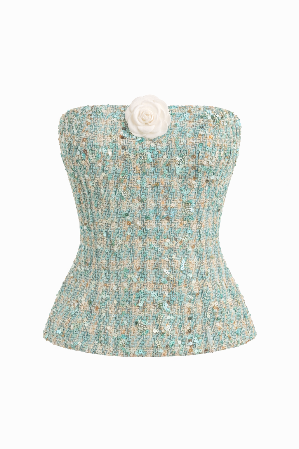 FOLLOW JESUS TWEED TOP