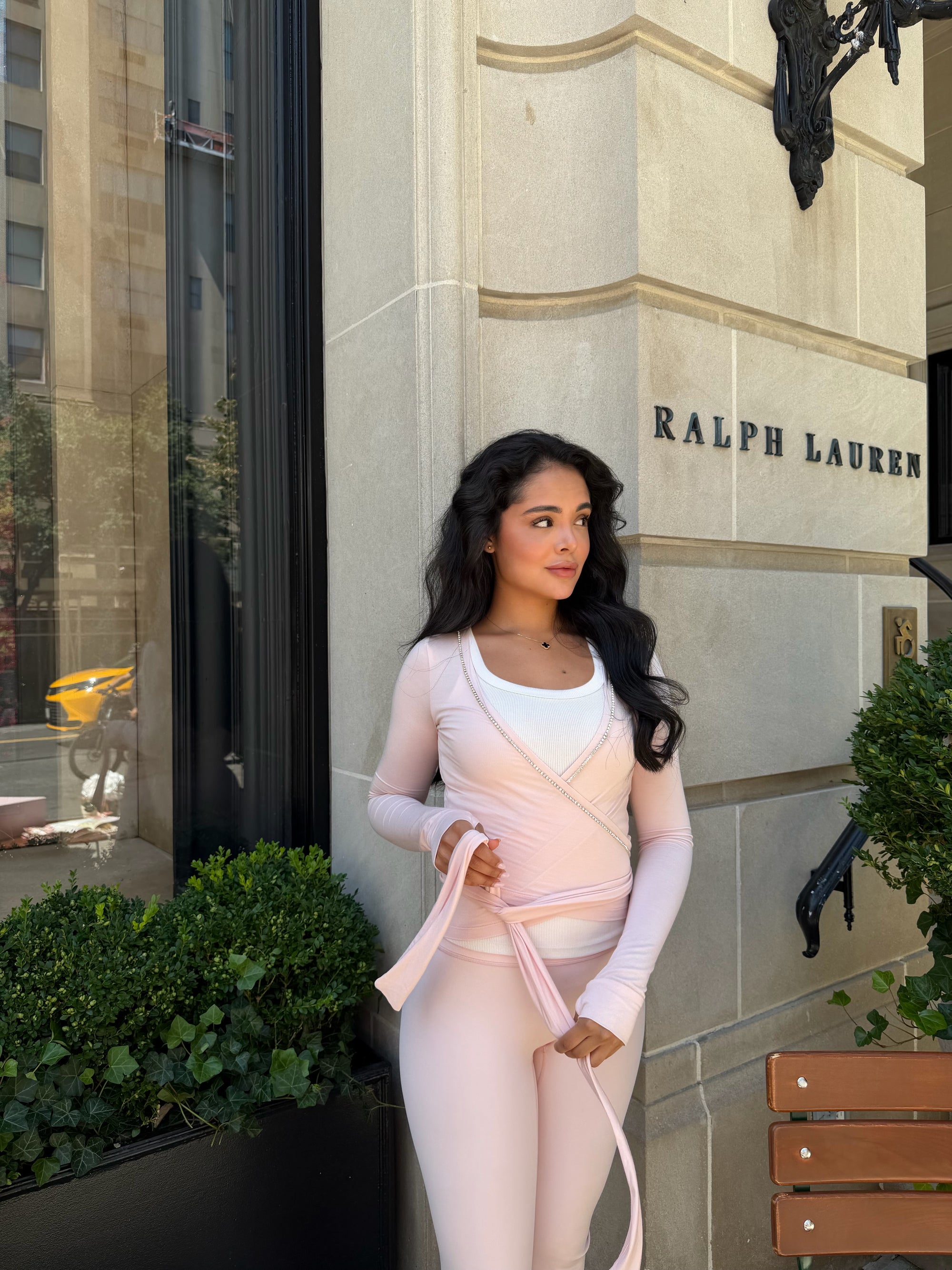 Maria wrap top