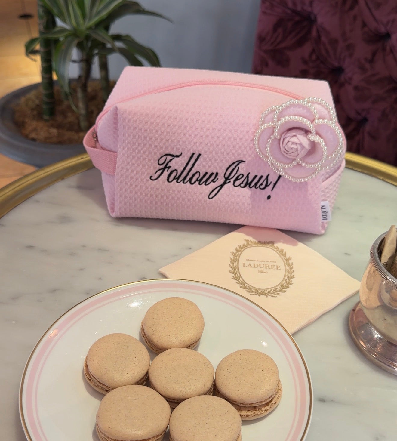 Embroidery Makeup- Bag