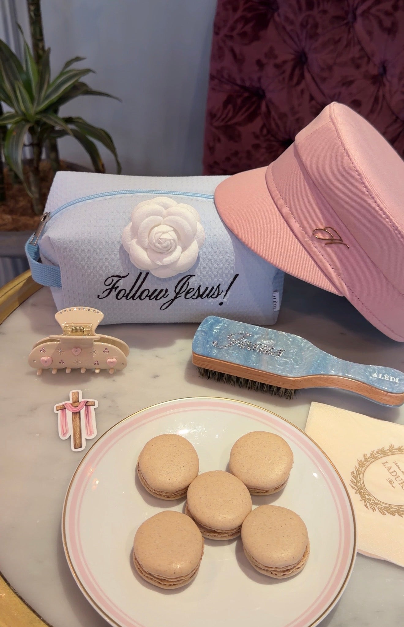Embroidery Makeup- Bag