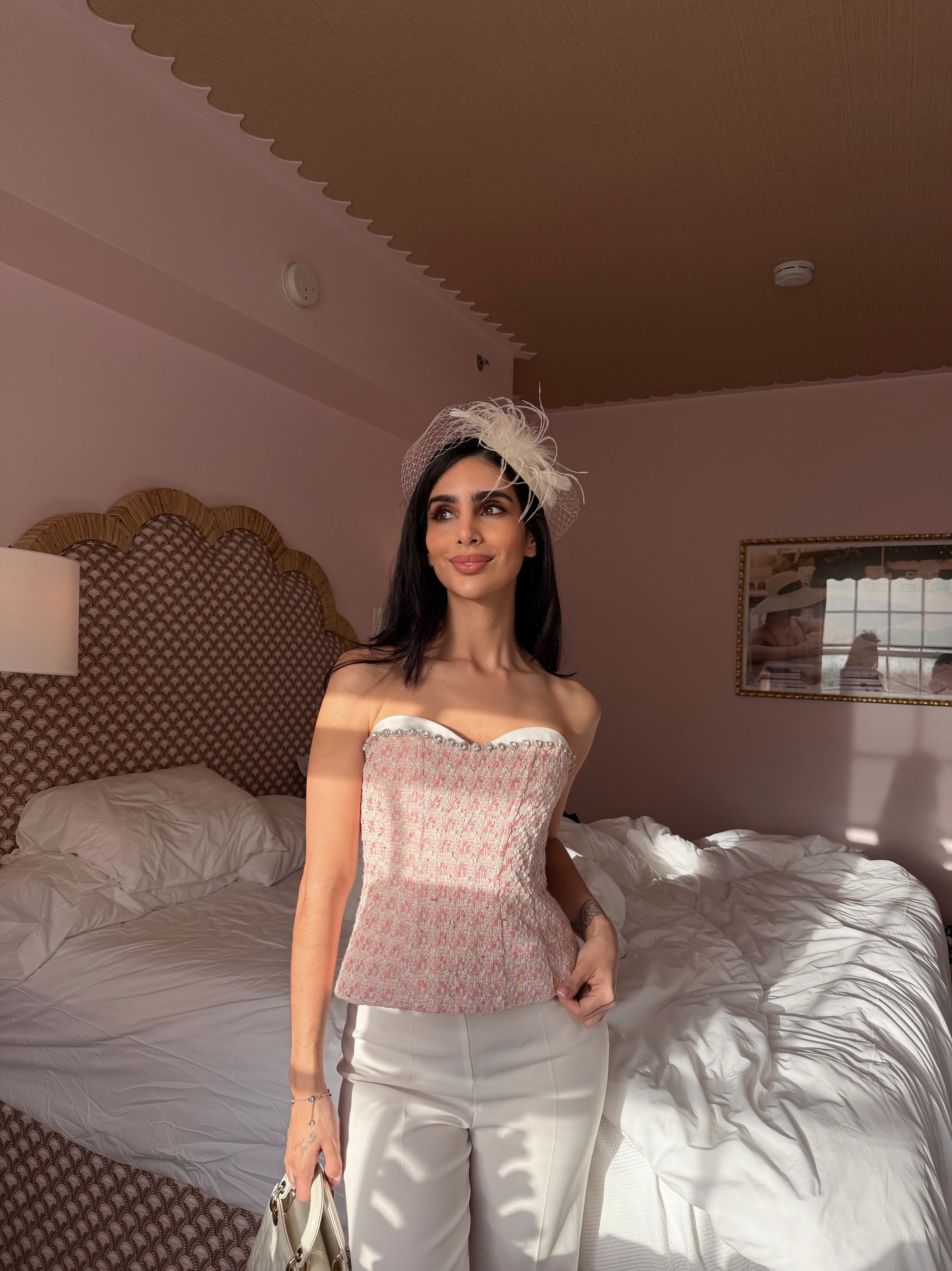 MARIA RHINESTONE TOP